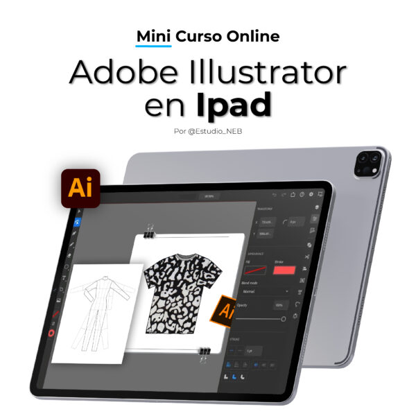 Ipad ilustracion digital técnica de moda